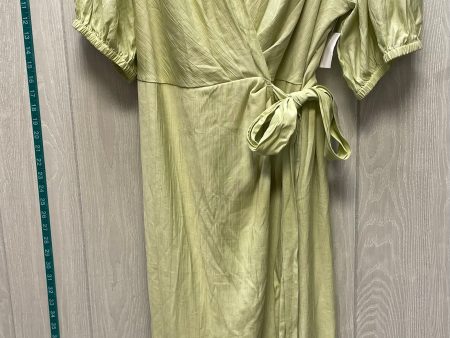 Dress Casual Maxi By Fashion Nova In Green, Size: 3x Online Hot Sale