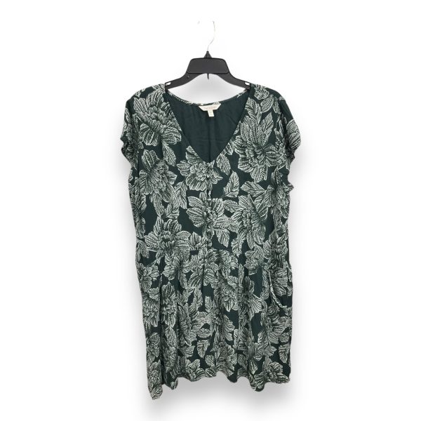 Dress Casual Midi By Garnet Hill In Green, Size: Xl Online now