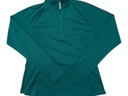 Athletic Top Long Sleeve Collar By Tommy Bahama In Teal, Size: L Hot on Sale