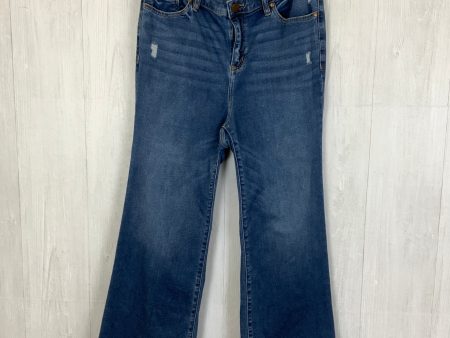 Jeans Boot Cut By Lane Bryant In Blue Denim, Size: 18 Online now