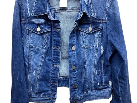 Jacket Denim By New York And Co In Blue Denim, Size: M Fashion