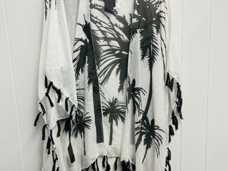 Kimono By Steve Madden In Black & White, Size: Osfm Sale