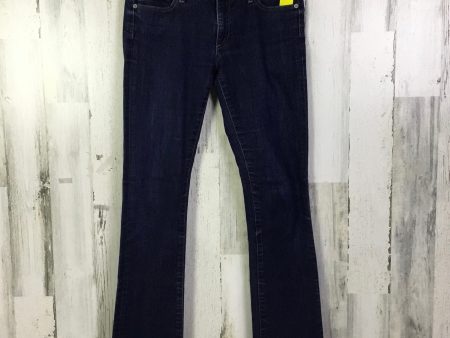 Jeans Boot Cut By Adriano Goldschmied In Blue Denim, Size: 8 Online