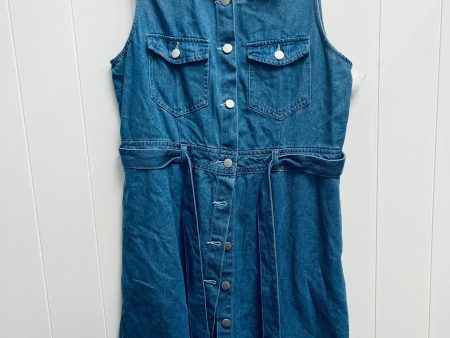 Dress Casual Short By Velvet Heart In Blue Denim, Size: L Discount