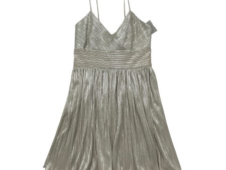 Dress Party Short By Armani Exchange In Silver, Size: 8 Fashion