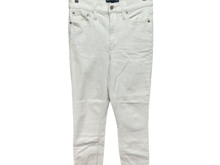 Jeans Skinny By J. Crew In White, Size: 2 For Discount