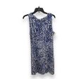 Dress Casual Midi By Tommy Bahama In Blue & White, Size: L For Sale