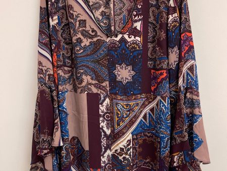 Top Long Sleeve By Ny Collection In Purple, Size: Xl For Cheap