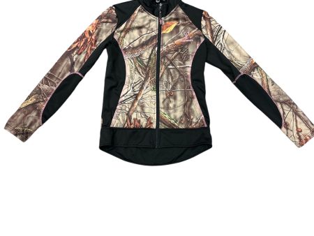 Athletic Jacket By Cmc In Camouflage Print, Size: M For Sale