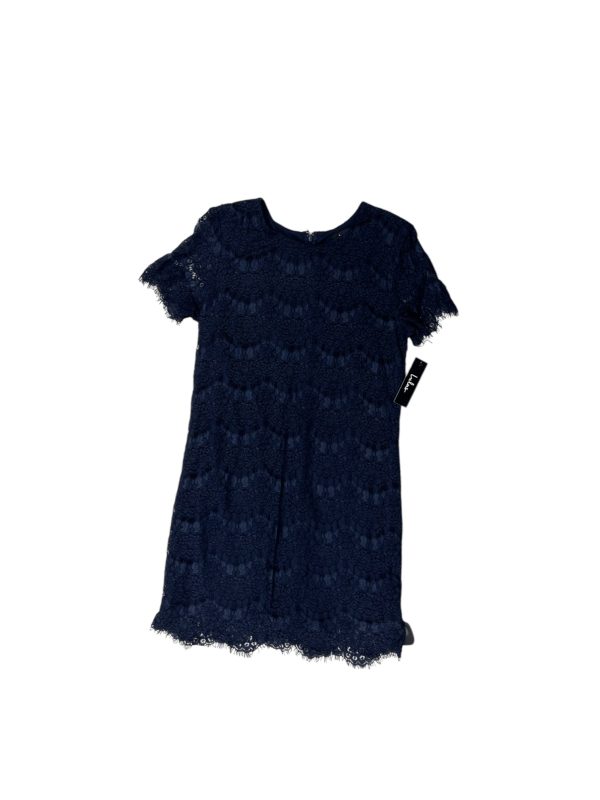 Dress Party Midi By Lulus In Navy, Size: L Online now