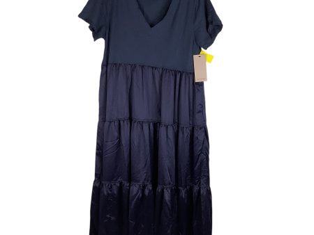 Dress Casual Maxi By Cmc In Navy, Size: S Hot on Sale