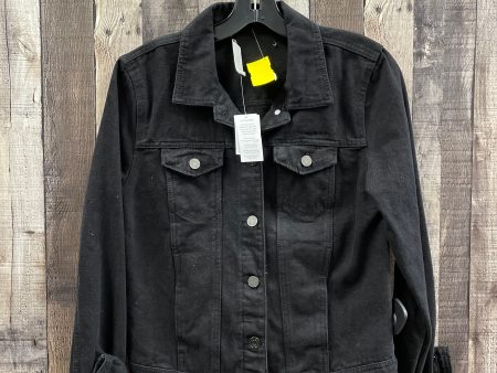 Jacket Denim By Refuge In Black Denim, Size: M Supply