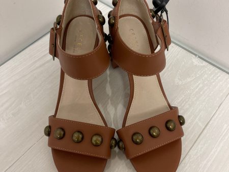 Shoes Designer By Cma In Tan, Size: 8 For Cheap