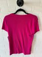 Top Short Sleeve Basic By A New Day In Pink, Size: L For Sale