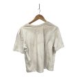 Top Short Sleeve Basic By Clothes Mentor In Tan, Size: L For Sale