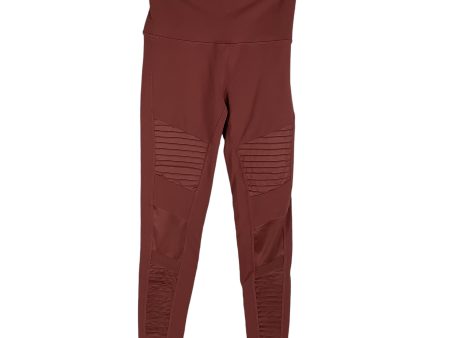 Athletic Leggings By Alo In Red, Size: M Online Hot Sale