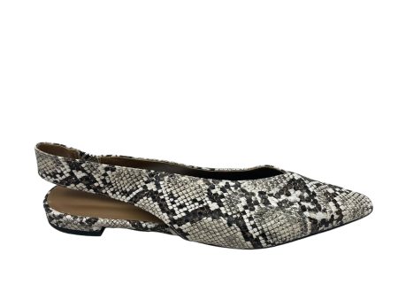 Shoes Flats By Topshop In Snakeskin Print, Size:8.5 For Discount