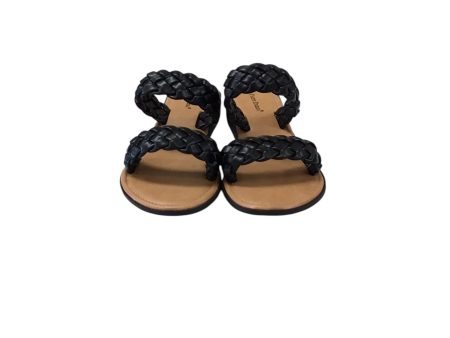 Sandals Flats By Clothes Mentor In Black, Size: 7.5 Online Hot Sale