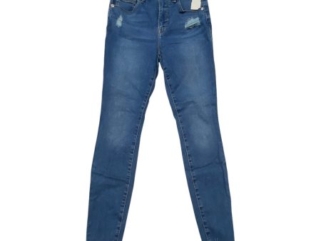 Jeans Boot Cut By Good American In Blue Denim, Size: 4 Sale