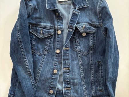 Jacket Denim By Lucky Brand O In Sage, Size: S For Discount