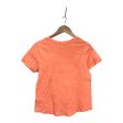 Top Short Sleeve Basic By Old Navy In Orange, Size: M For Cheap