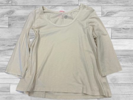 Top 3 4 Sleeve Basic By Joie In Cream, Size: Xl on Sale