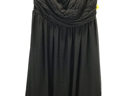 Dress Casual Short By Lane Bryant In Black & Gold, Size: Xl Online Sale