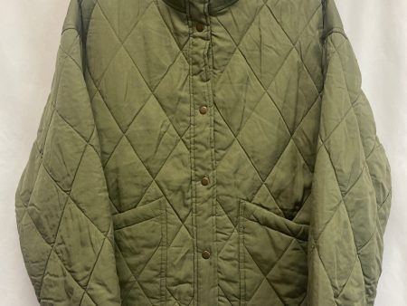 Coat Puffer & Quilted By Sanctuary In Green, Size: L on Sale