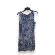 Dress Casual Midi By Tommy Bahama In Blue & White, Size: L For Sale