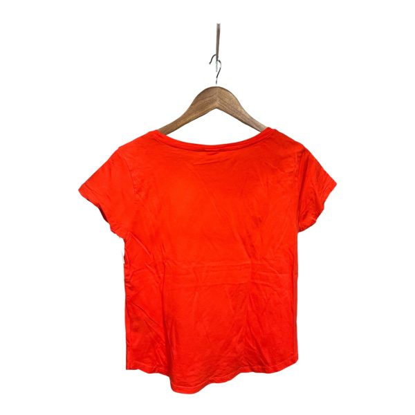 Top Short Sleeve Basic By H&m In Orange, Size: S Supply