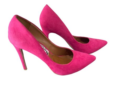 Shoes Heels Stiletto By Steve Madden In Pink, Size: 8.5 on Sale