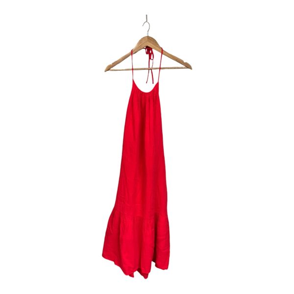 Dress Casual Midi By Loft In Red, Size: S Sale