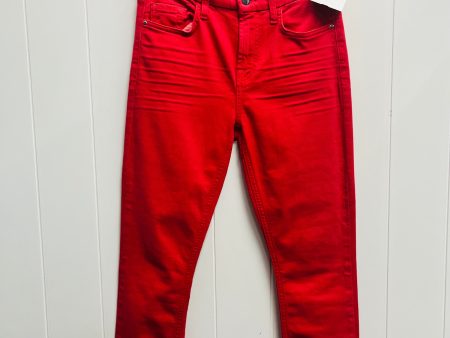 Jeans Skinny By 7 For All Mankind In Red, Size: 2 Online