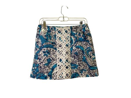 Skirt Designer By Lilly Pulitzer In Blue, Size:2 Online now