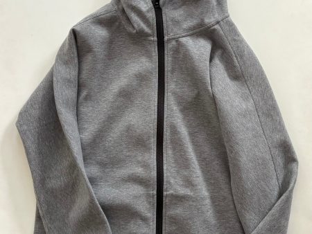 Athletic Jacket By Athleta In Grey, Size: S Discount