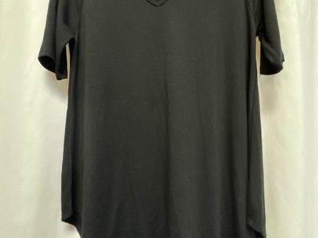 Top Short Sleeve By Zenana Outfitters In Black, Size: S Supply