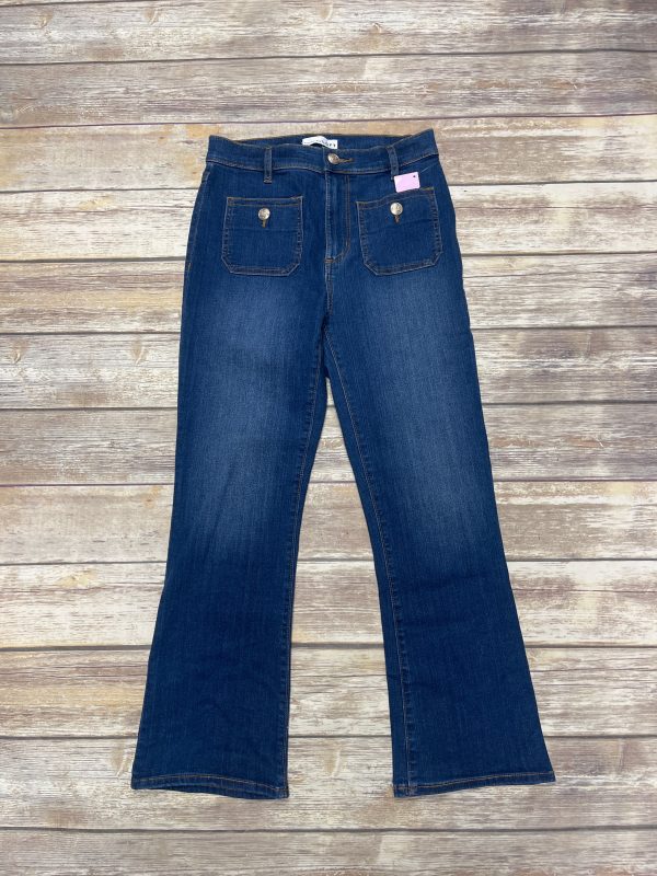 Jeans Cropped By Loft In Blue Denim, Size: 0 Hot on Sale