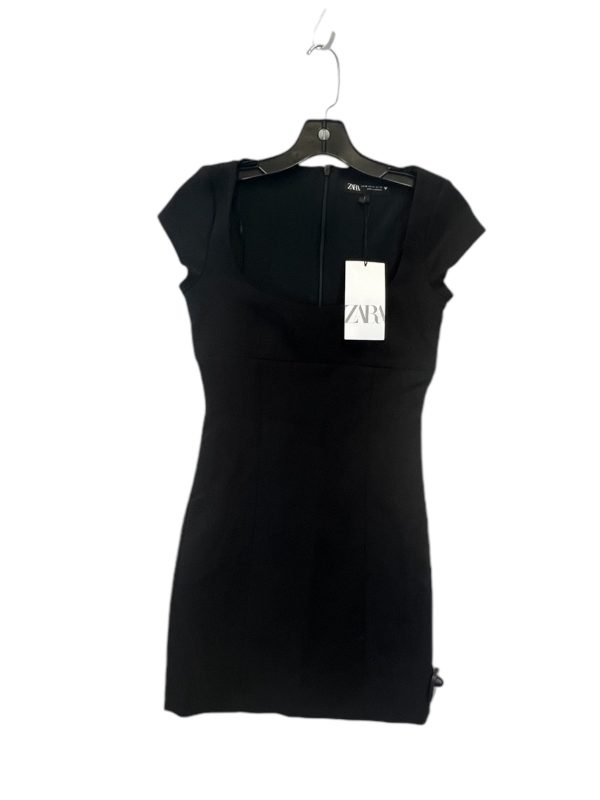 Dress Casual Midi By Zara In Black, Size: Xs Sale