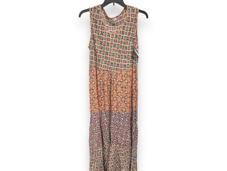 Dress Casual Midi By Cmc In Multi-colored, Size: Xl Online Hot Sale