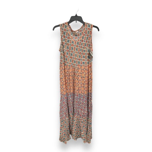 Dress Casual Midi By Cmc In Multi-colored, Size: Xl Online Hot Sale