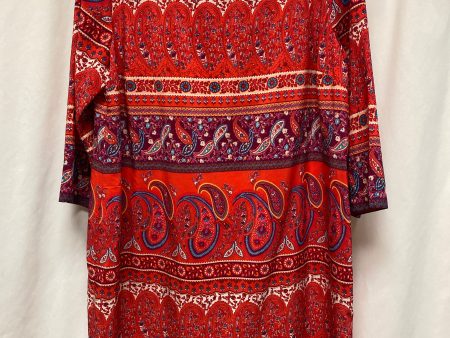 Dress Casual Midi By Old Navy In Paisley Print, Size: Xl Online now