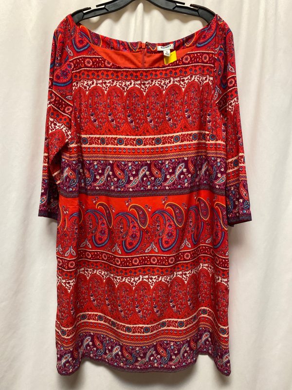 Dress Casual Midi By Old Navy In Paisley Print, Size: Xl Online now