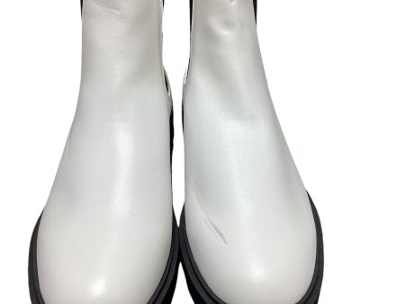 Boots Ankle Flats By Cmc In White, Size: 8.5 Online