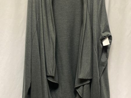 Cardigan By Bcg In Grey, Size: 3x Supply