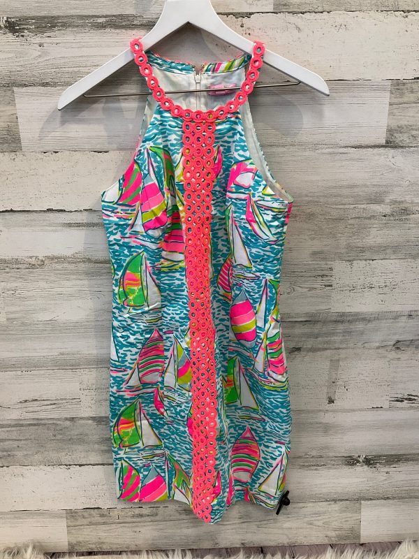 Dress Casual Midi By Lilly Pulitzer In Multi-colored, Size: Xs For Sale