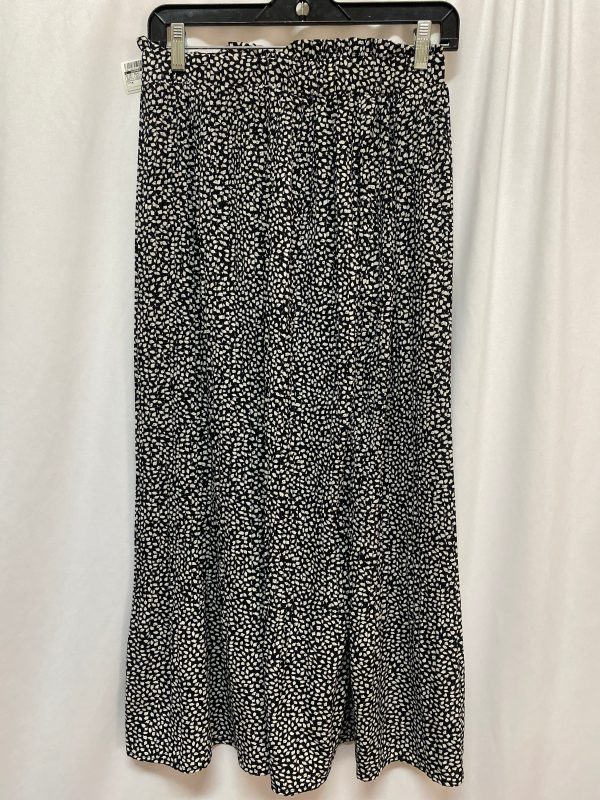 Skirt Maxi By Clothes Mentor In Black & White, Size: M Online Sale