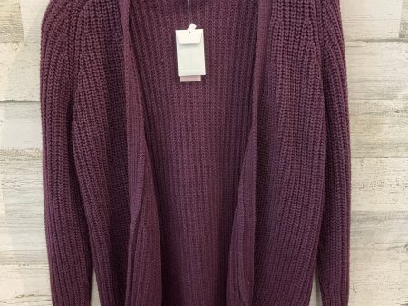 Cardigan By Banana Republic In Purple, Size: M Cheap