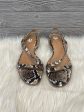 Sandals Flats By Madewell In Snakeskin Print, Size: 8.5 For Sale