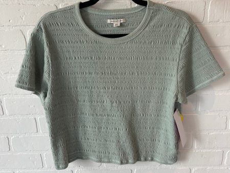 Top Short Sleeve By American Eagle In Green, Size: M Online