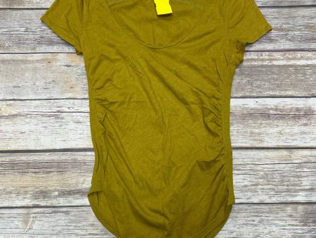 Top Short Sleeve By We The Free In Yellow, Size: M Supply